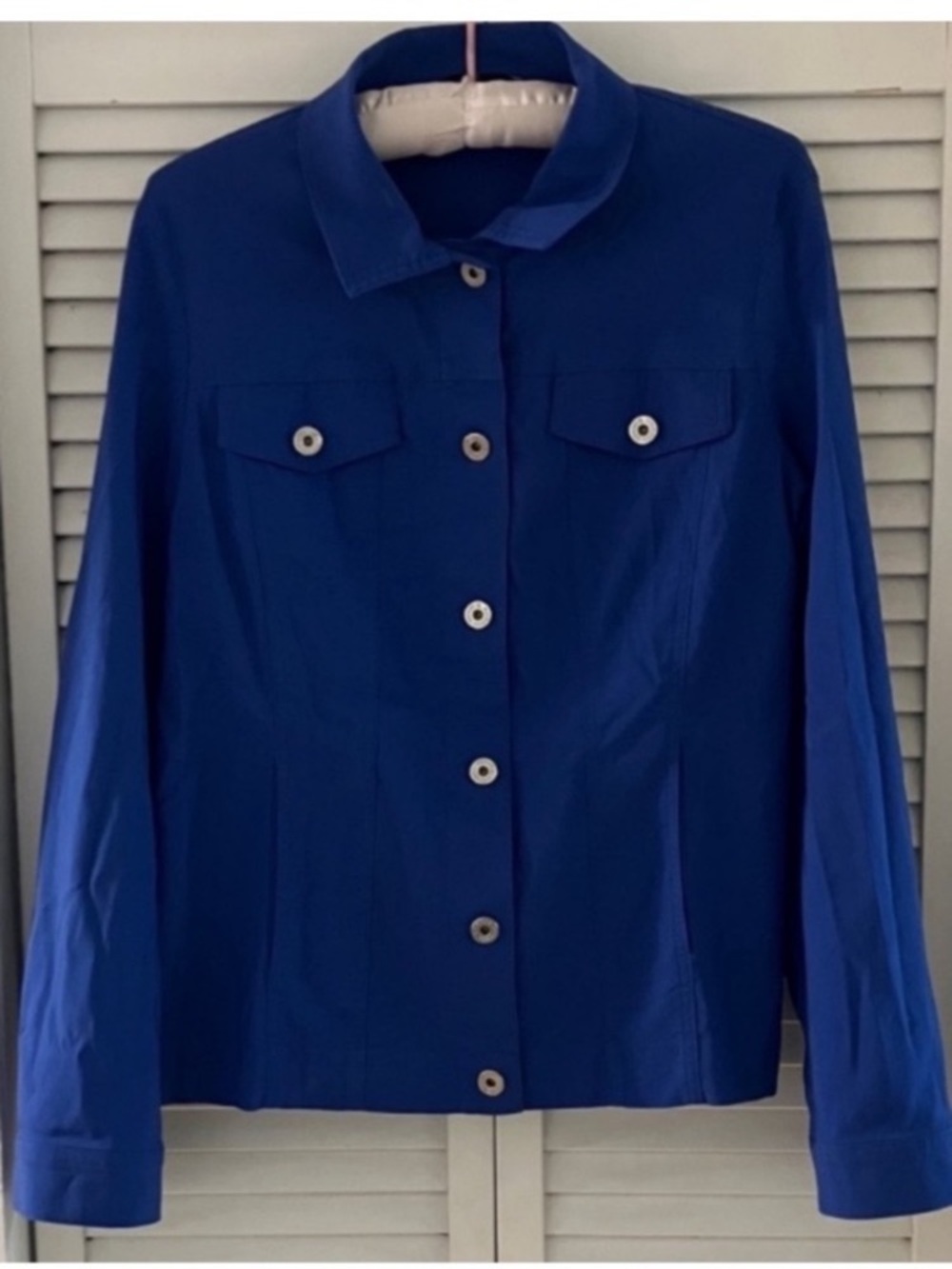 Robell Happy Jacket in Royal Blue Size 10